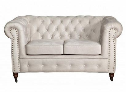 Chesterfield Oxford 2 Sitzer mit Bettfunktion Couch Polster Sofas Couchen Neu
